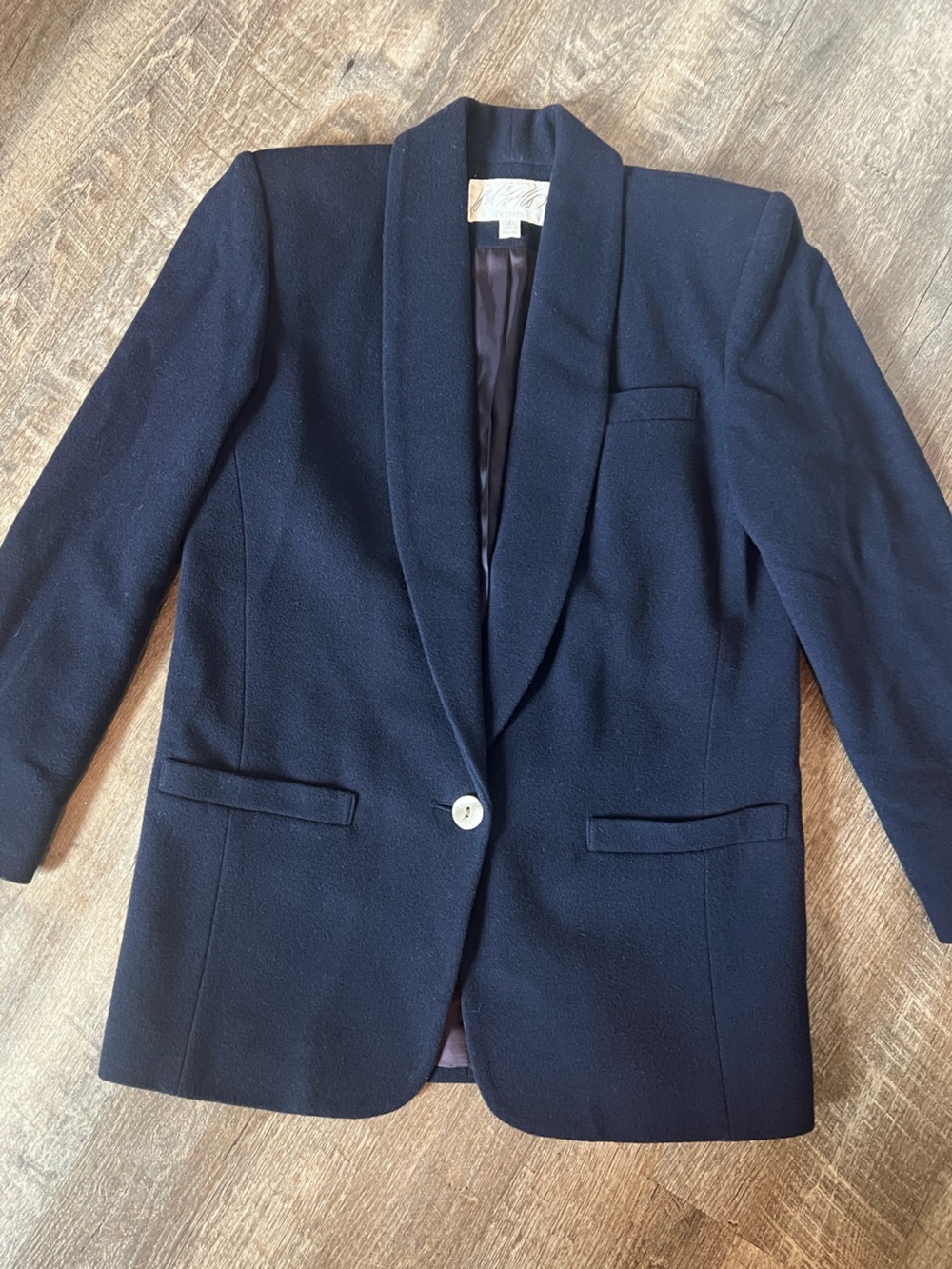 Vintage Lord & Taylor Wool/Cashmere Jacket- Size 4 Petite